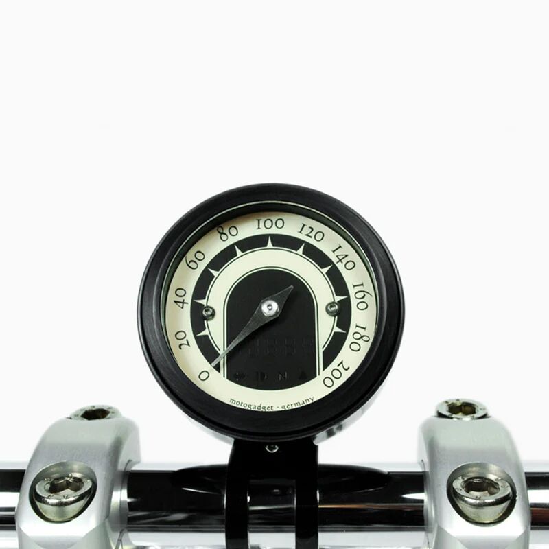 MST STREAMLINE SPEEDOMETER CUP 25,4 MM ANODIZED BLACK