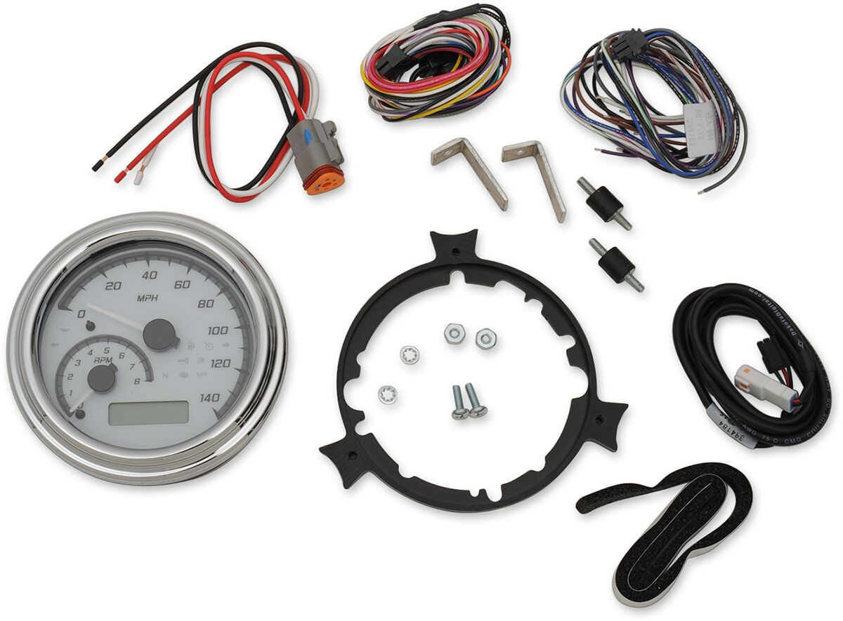 GAUGE SYSTEM MVX SERIES  4 5/8"CHROME