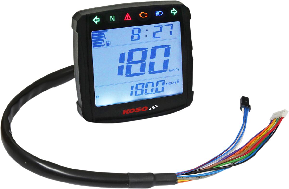 SPEEDOMETER MULTIFUNCTION XR-01S BLACK