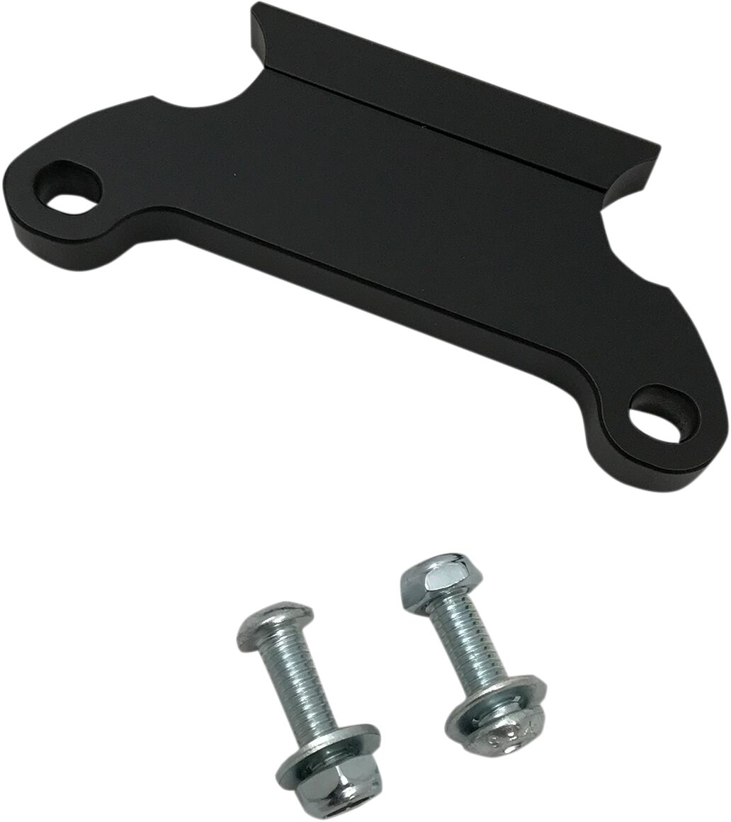 39MM GAUGE MOUNT FOR 1" T BARS FLAT BLACK ALUMINUM