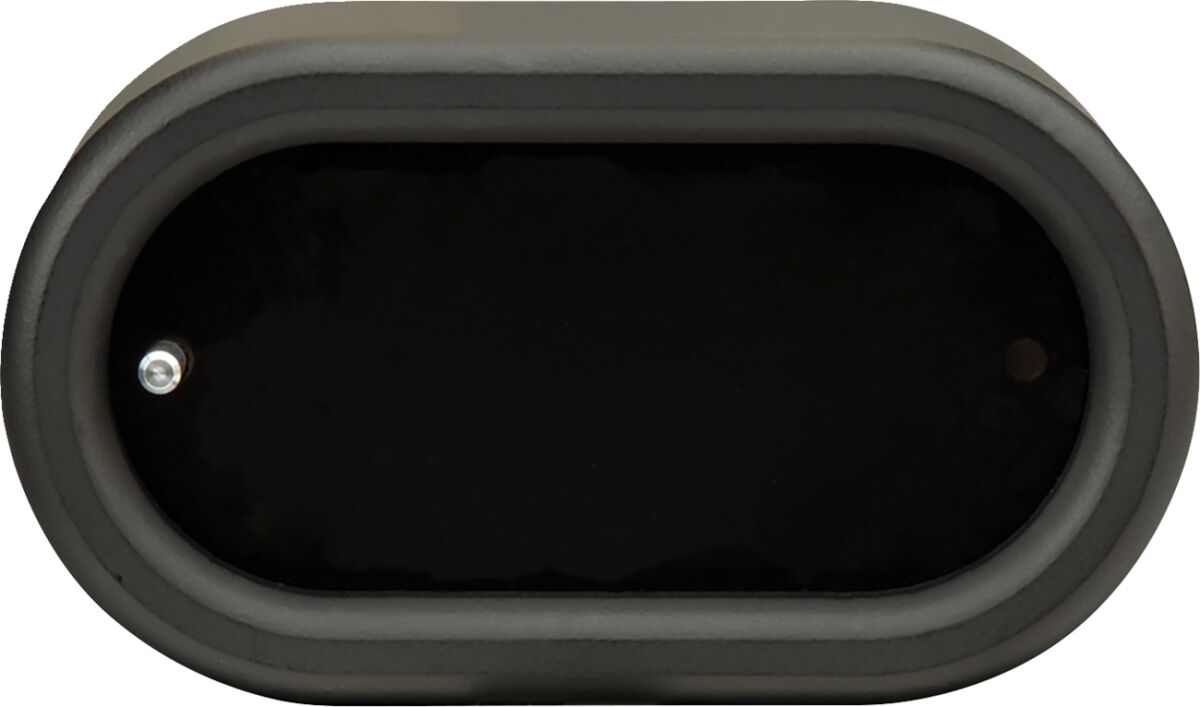 GUAGE MLX BAR MNT SPEEDO W/SIGNALS OVAL BLACK