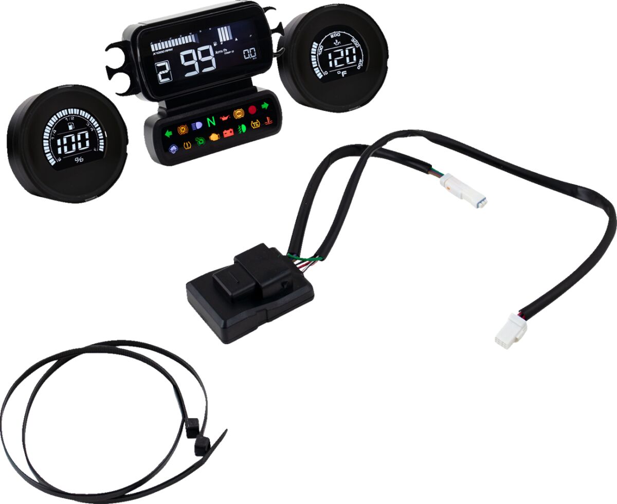 GAUGE D2 W/FUEL & OIL 2014-2023 FLH