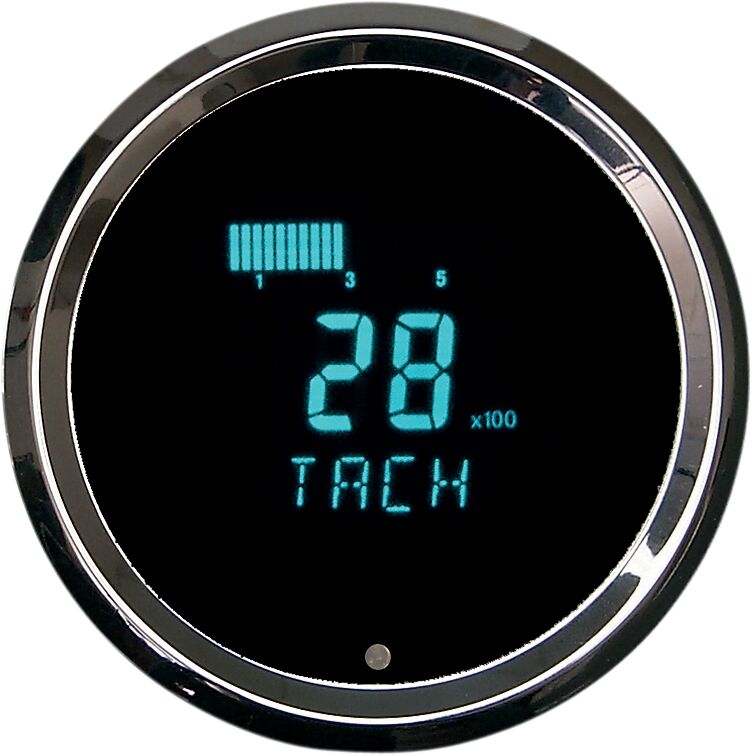 TACHOMETER 3021 ALUMINUM 3 3/8" CHROME