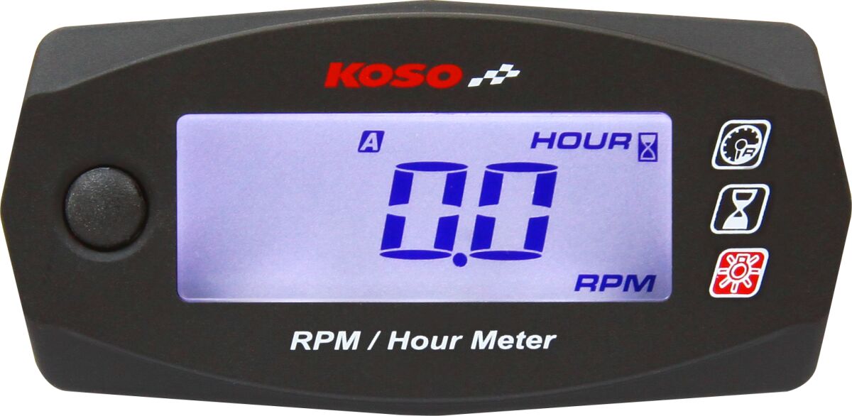 TACHOMETER & HOUR METER MINI 4