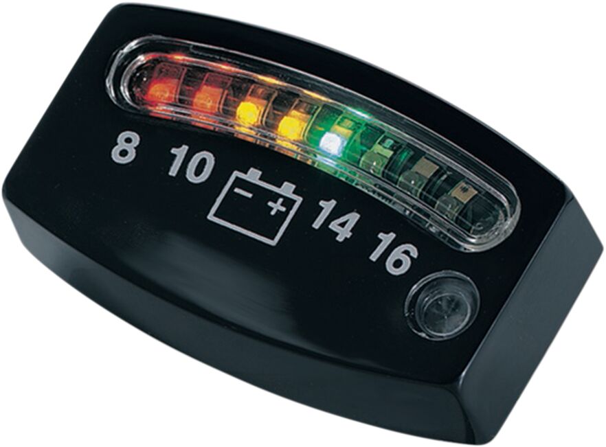 Aku näidik, LED, must