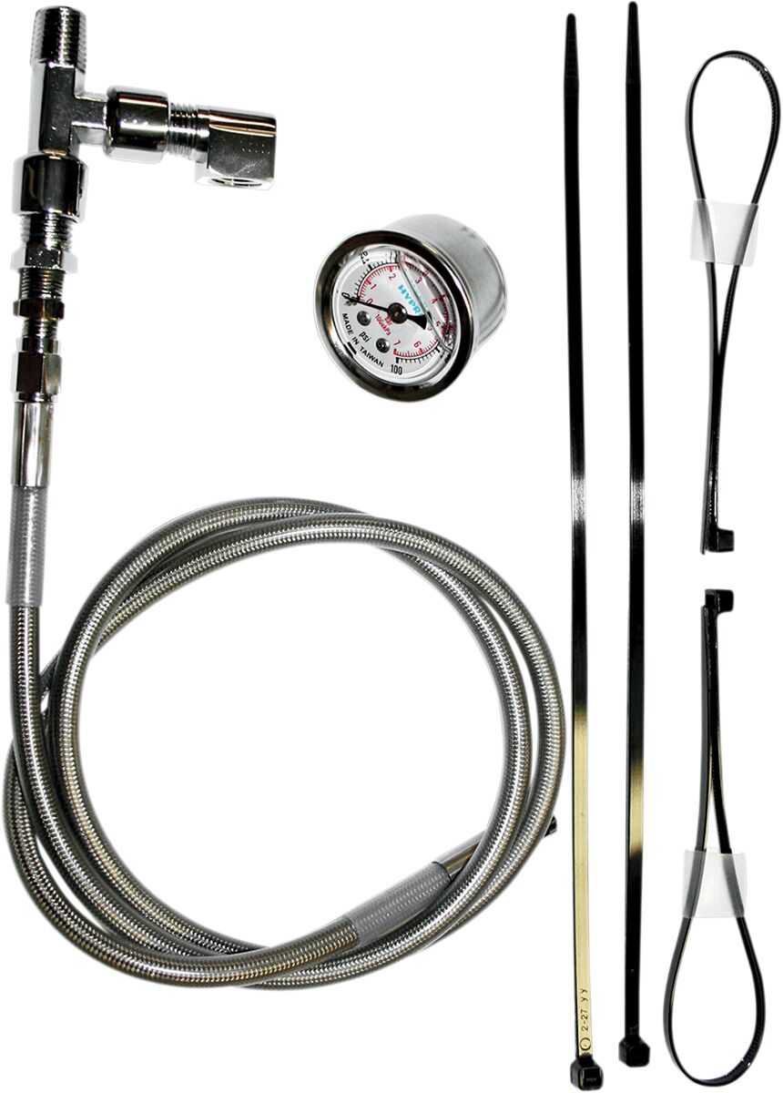 REMOTE OIL PSI GAUGE KIT STAINLESS