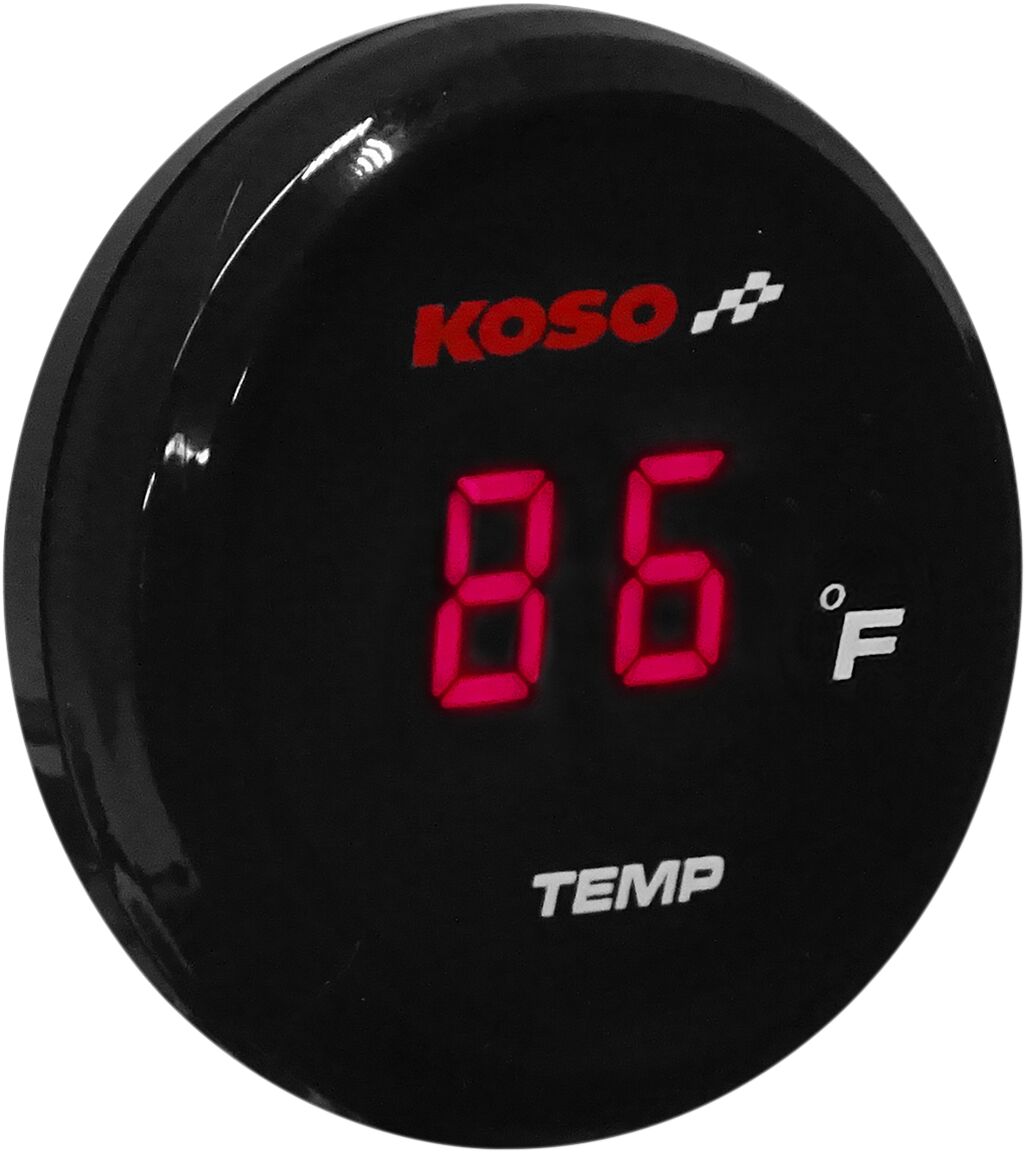 Välisõhu temperatuurinäidik, punane