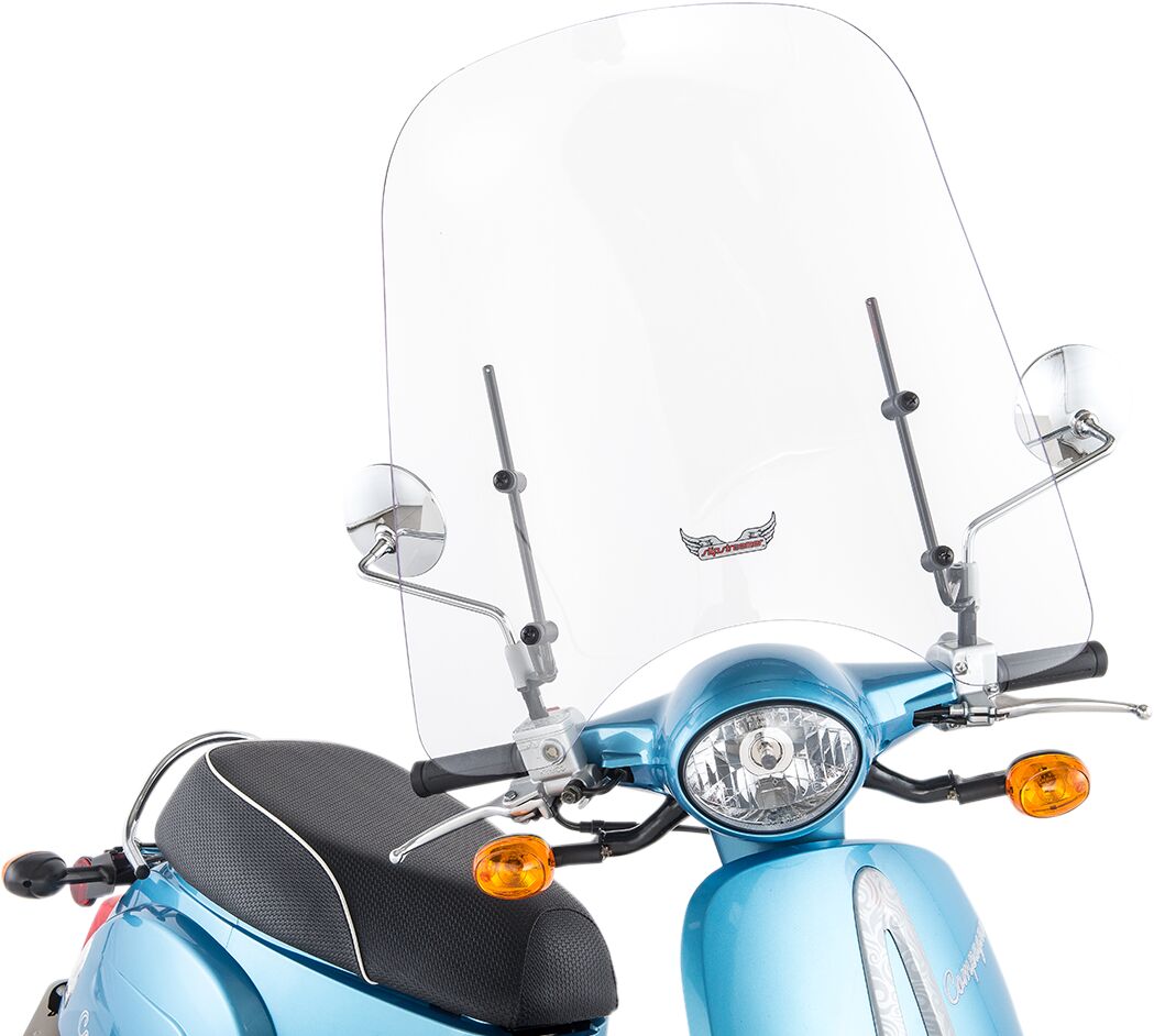Rolleri tuuleklaas Scoot 50, läbipaistev, 20"