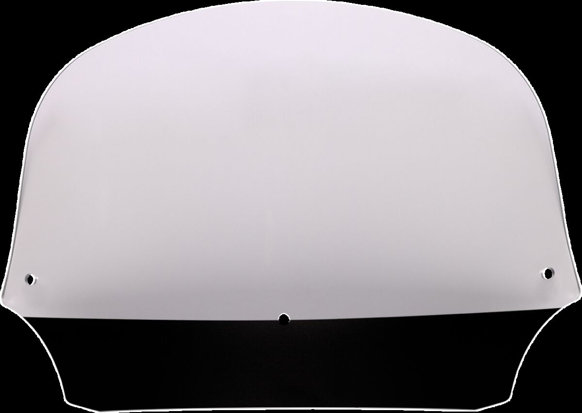 Tuuleklaas, standardne, Batwing-voolund, 9", läbipaistev