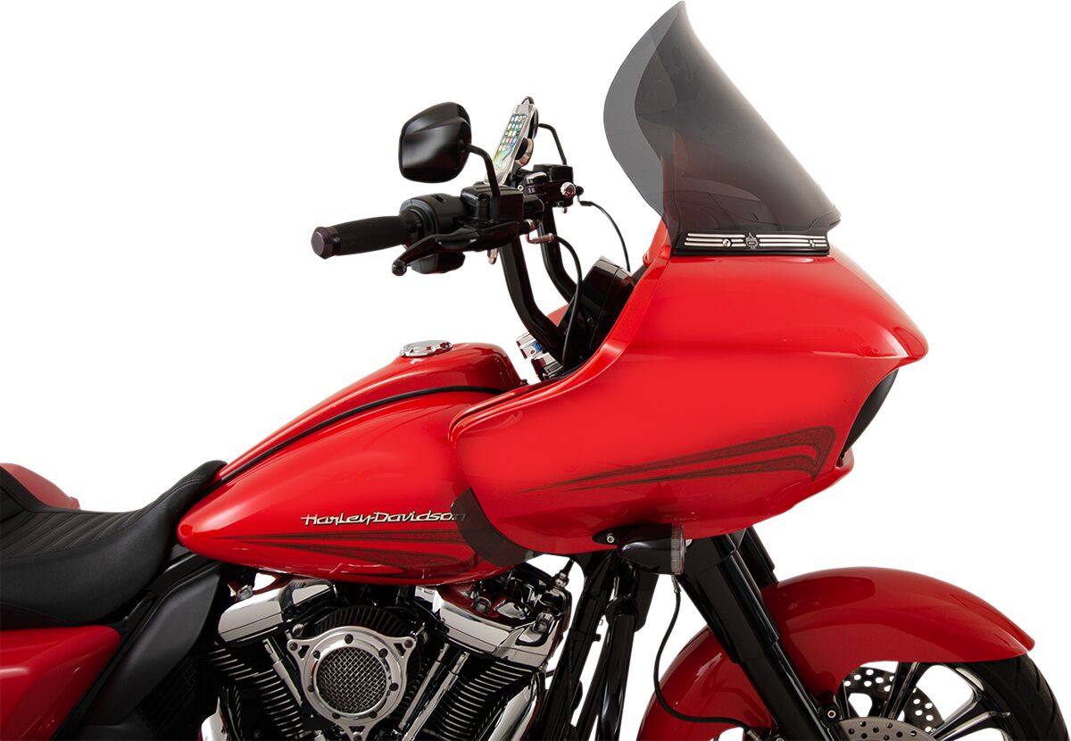 Tuuleklaas Flare, Pro turismi, 15", Road Glide, tumedalt tumendatud