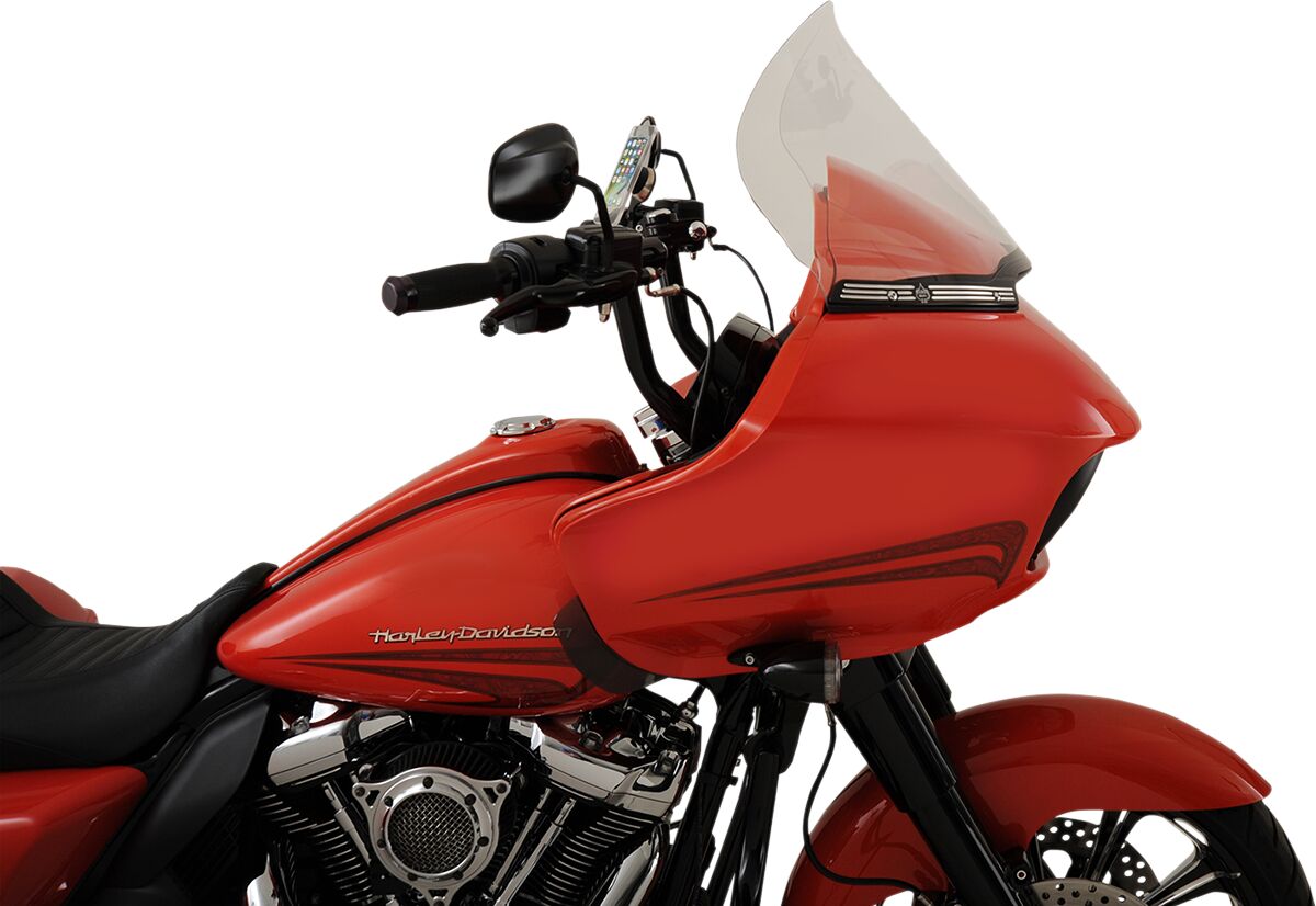 Tuuleklaas Flare, Pro turismi, 15", Road Glide, läbipaistev