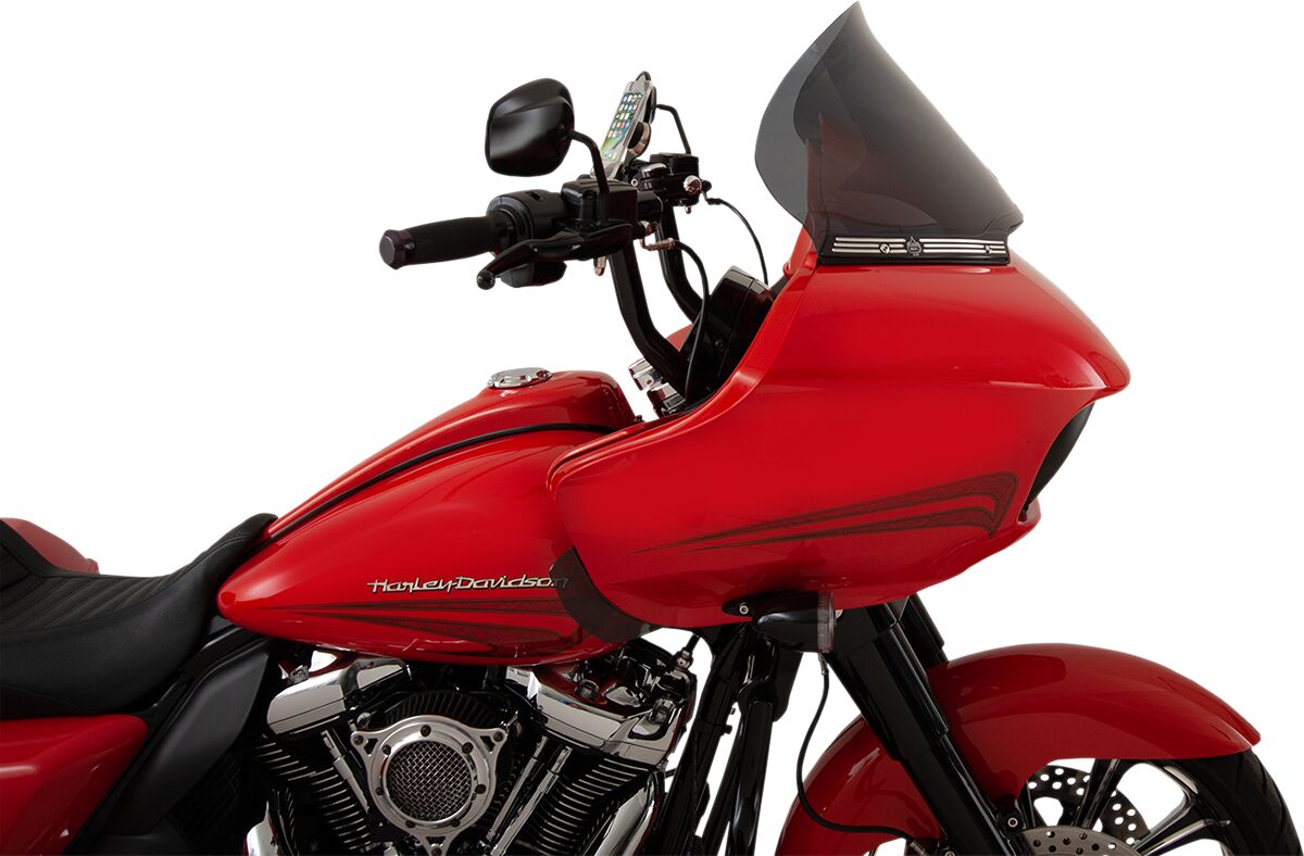 Tuuleklaas Flare, Pro turismi, 12", Road Glide, tumedalt tumendatud