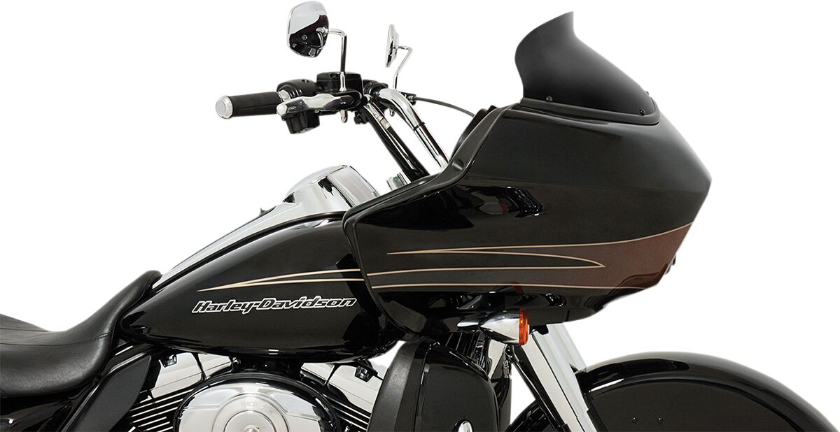 Tuuleklaasi spoiler, OEM-voolund, Harley Davidson® 5.5", üleminekuga must