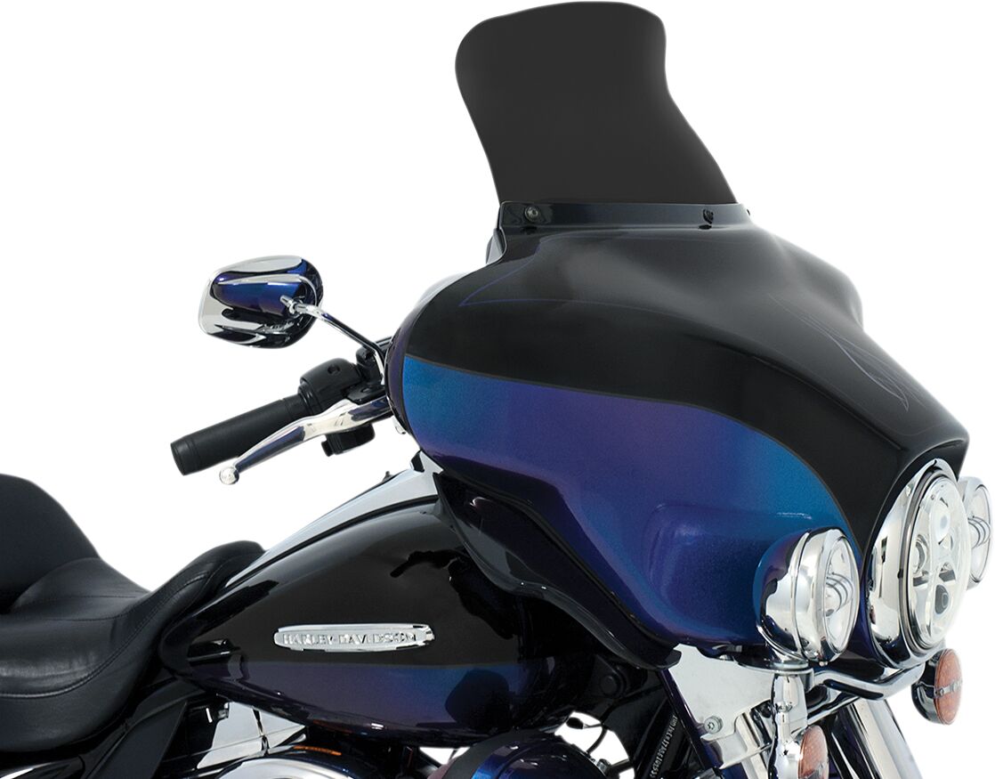 Tuuleklaasi spoiler, OEM-voolund, Harley Davidson® 9", tumendatud, tume
