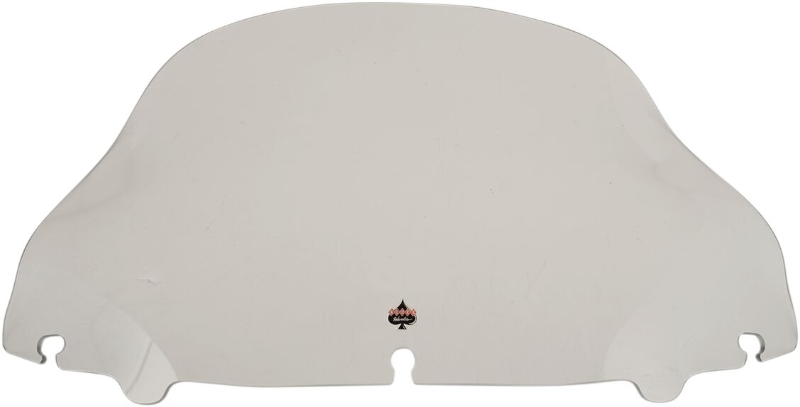Tuuleklaas Flare, kõrge, 10.5", FLH, läbipaistev