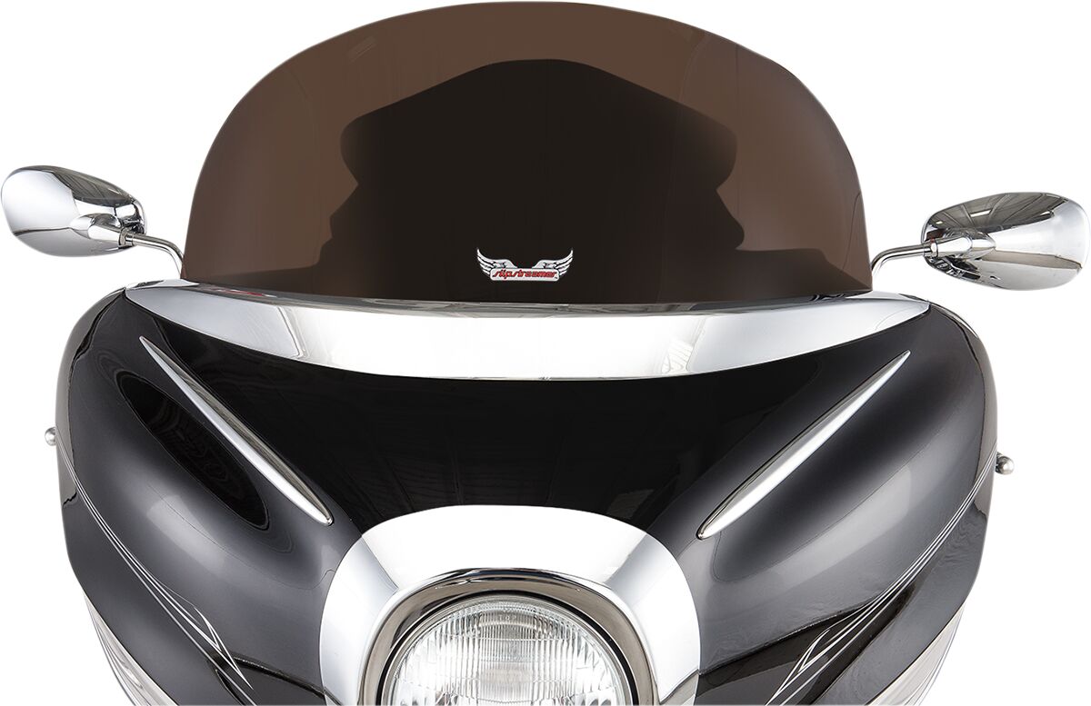 Tuuleklaas, OEM-asendus, Yamaha, tume tumendatud, 10"