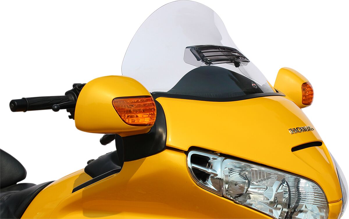 Tuuleklaas Flare, lühike, ventileeritav, Honda Gold Wing, läbipaistev