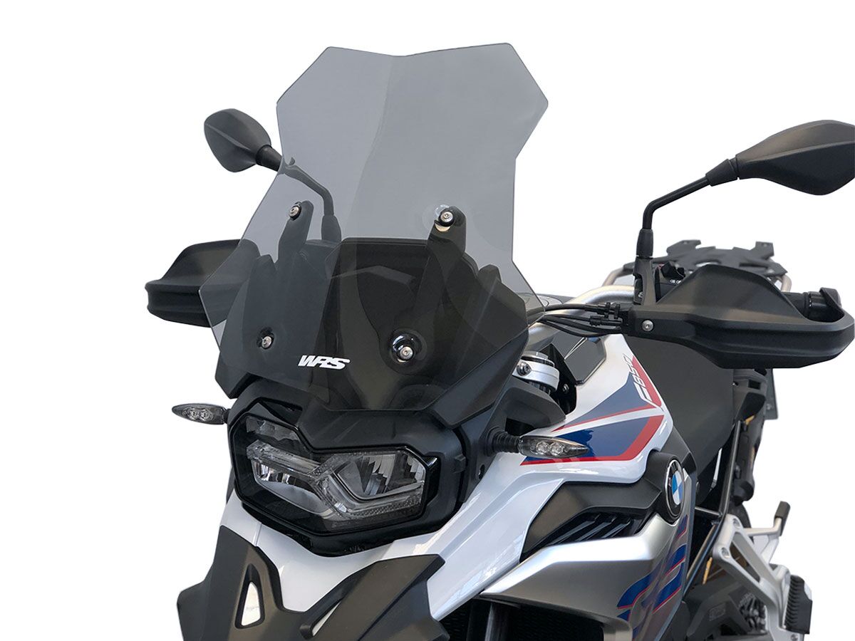 Tuuleklaas Caponord F850GS, tumendatud