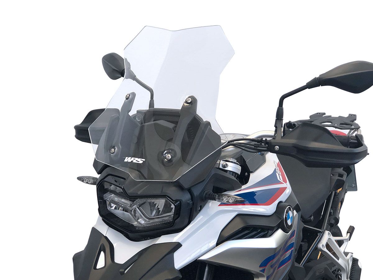 Tuuleklaas Caponord F850GS, läbipaistev