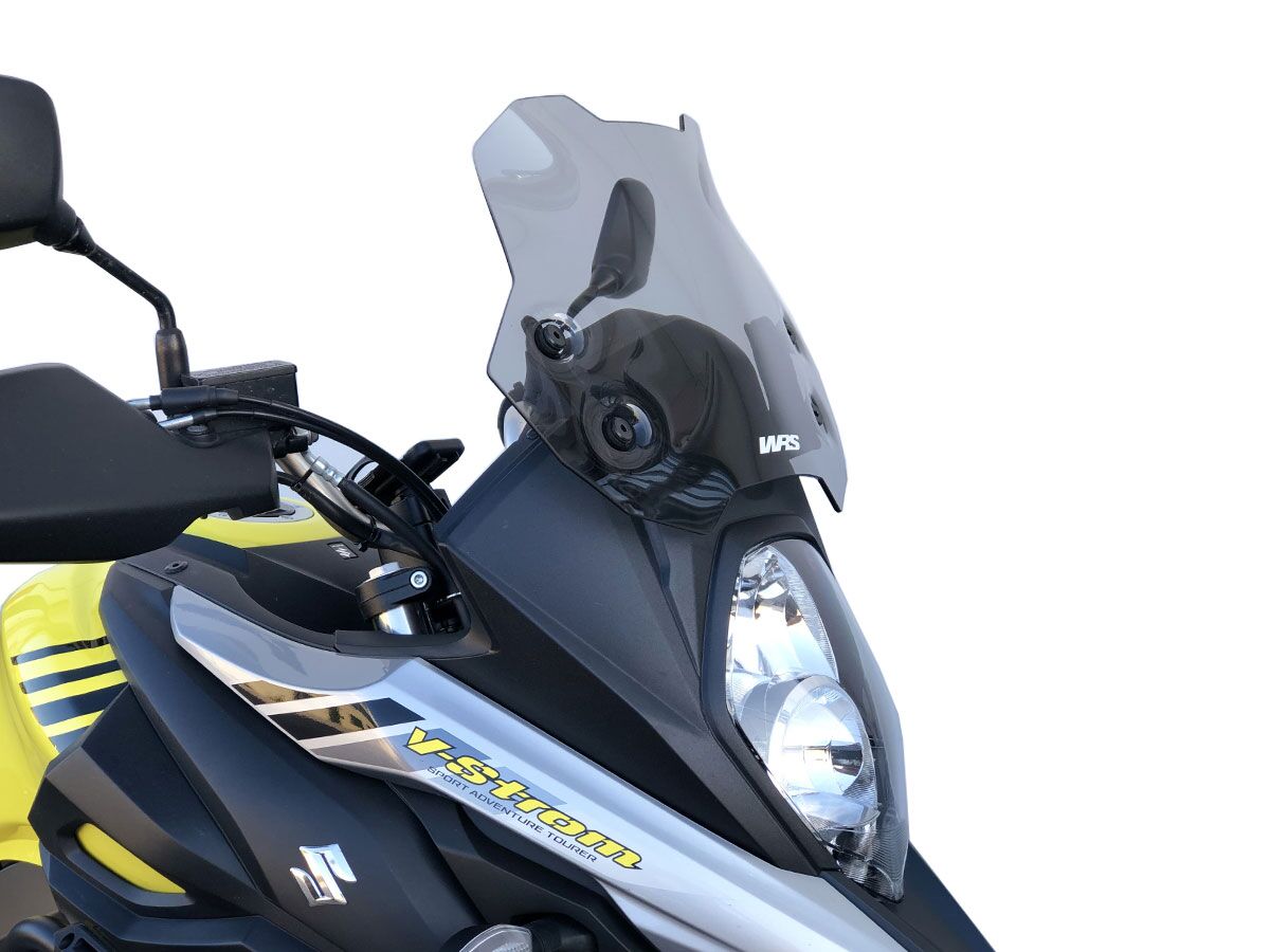 Tuuleklaas, sport, V-Strom 650, tumendatud