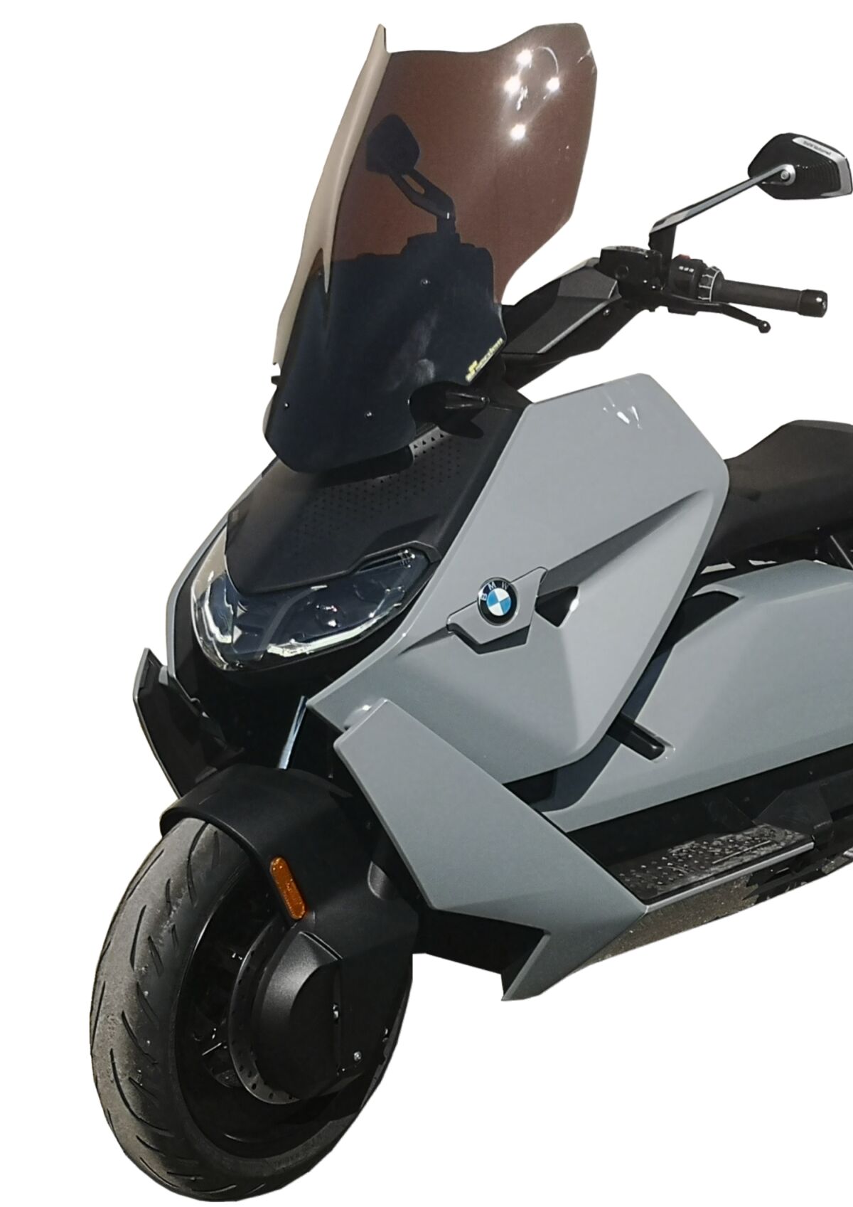 Tuuleklaas HP, BMW CE04, tumendatud