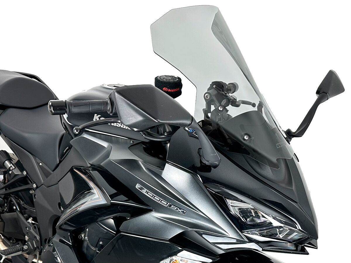 Tuuleklaas Caponord Z1000SX, tumendatud