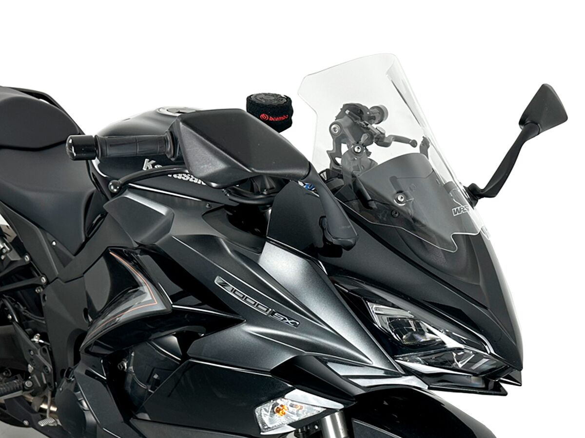 Tuuleklaas Sport Z1000SX, läbipaistev
