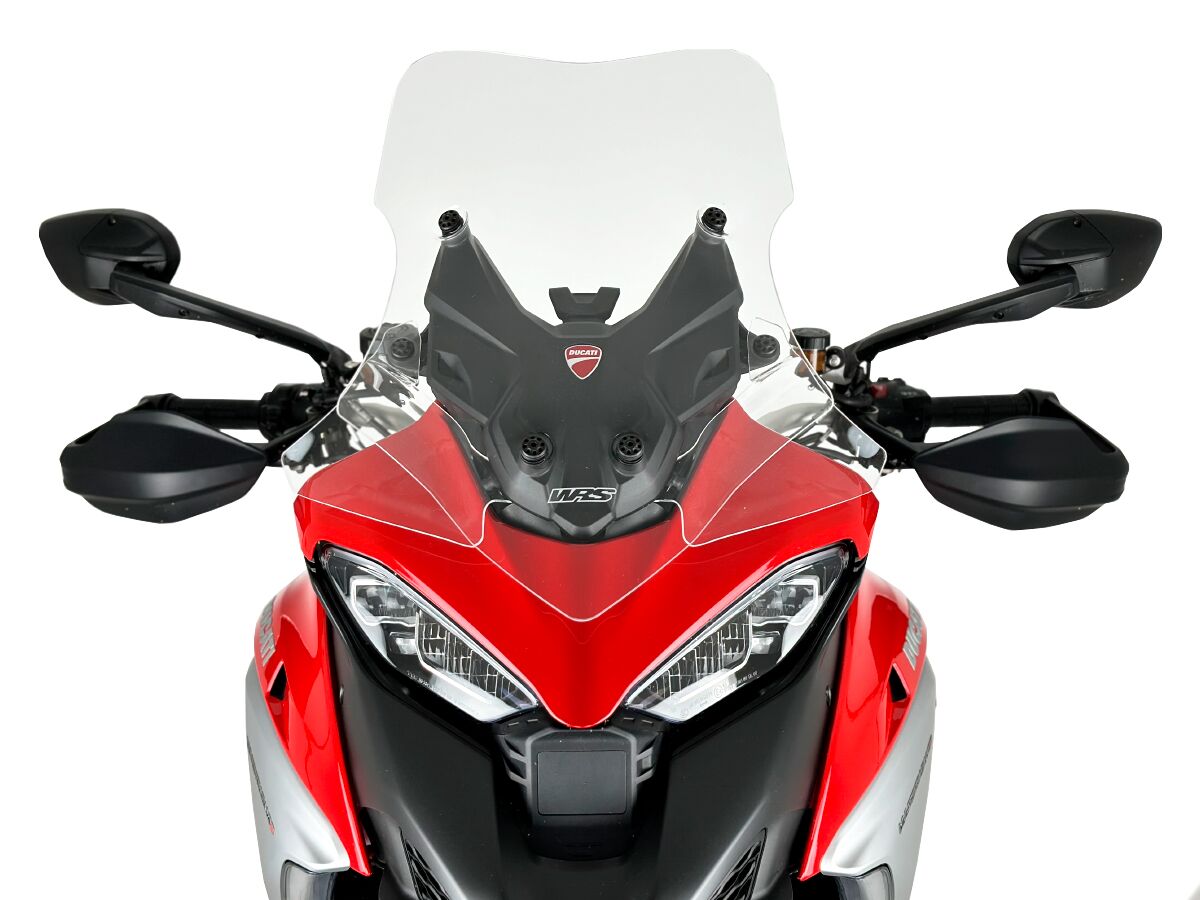 Tuuleklaas, standardne Plus, Multistrada V4, läbipaistev