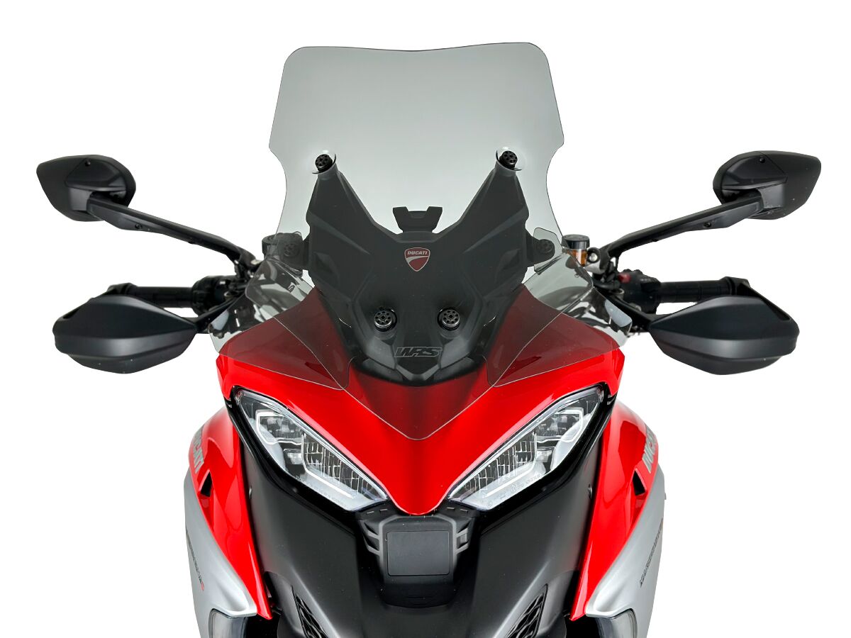 Tuuleklaas, standardne Plus, Multistrada V4, tumendatud