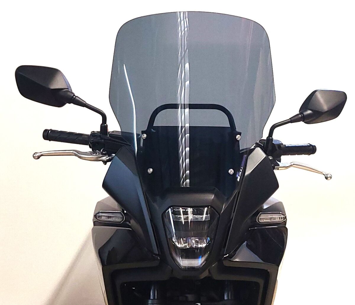 Tuuleklaas HP Honda NX500, tumendatud