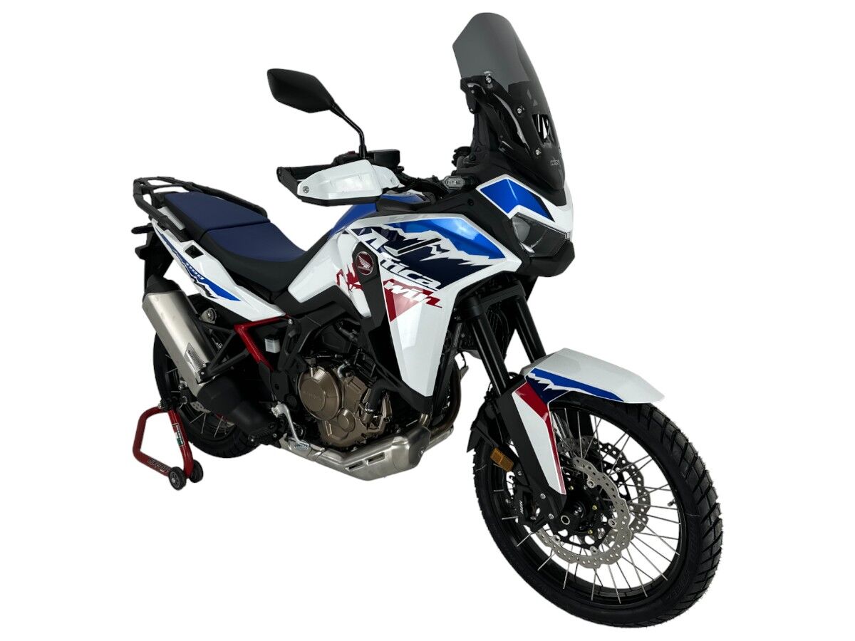 WRS tuuleklaas, turismi, Honda CRF1100L Africa Twin, tumedalt tumendatud