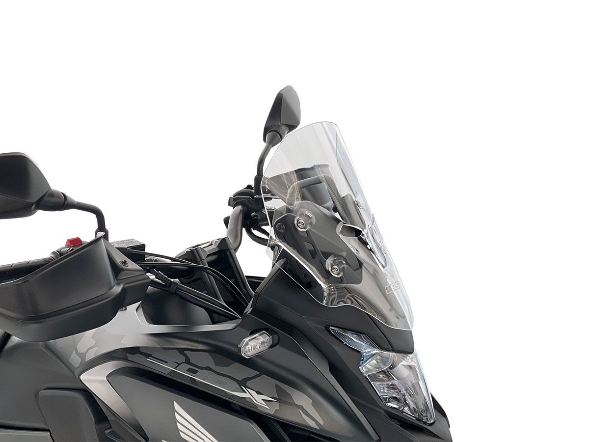 Tuuleklaas Sport CB500X, läbipaistev