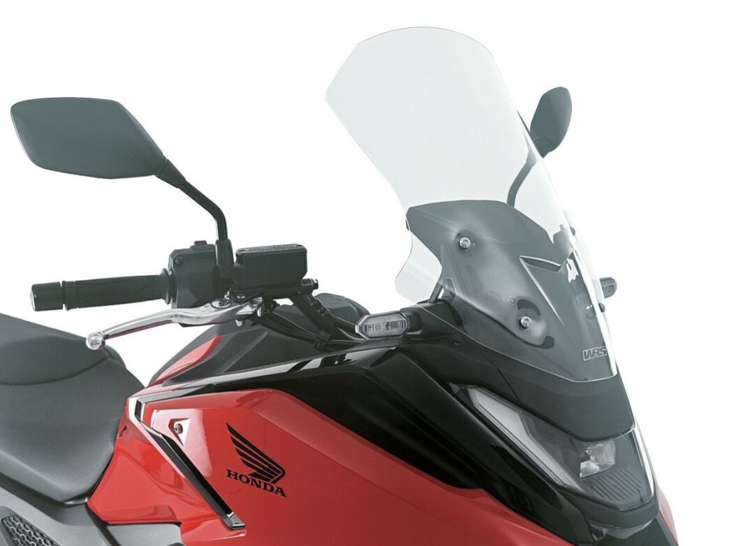 Tuuleklaas Caponord NC750X, läbipaistev