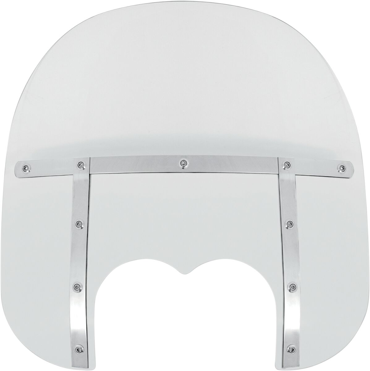 Asendustuuleklaas Memphis Fats Bob Dual 15", läbipaistev
