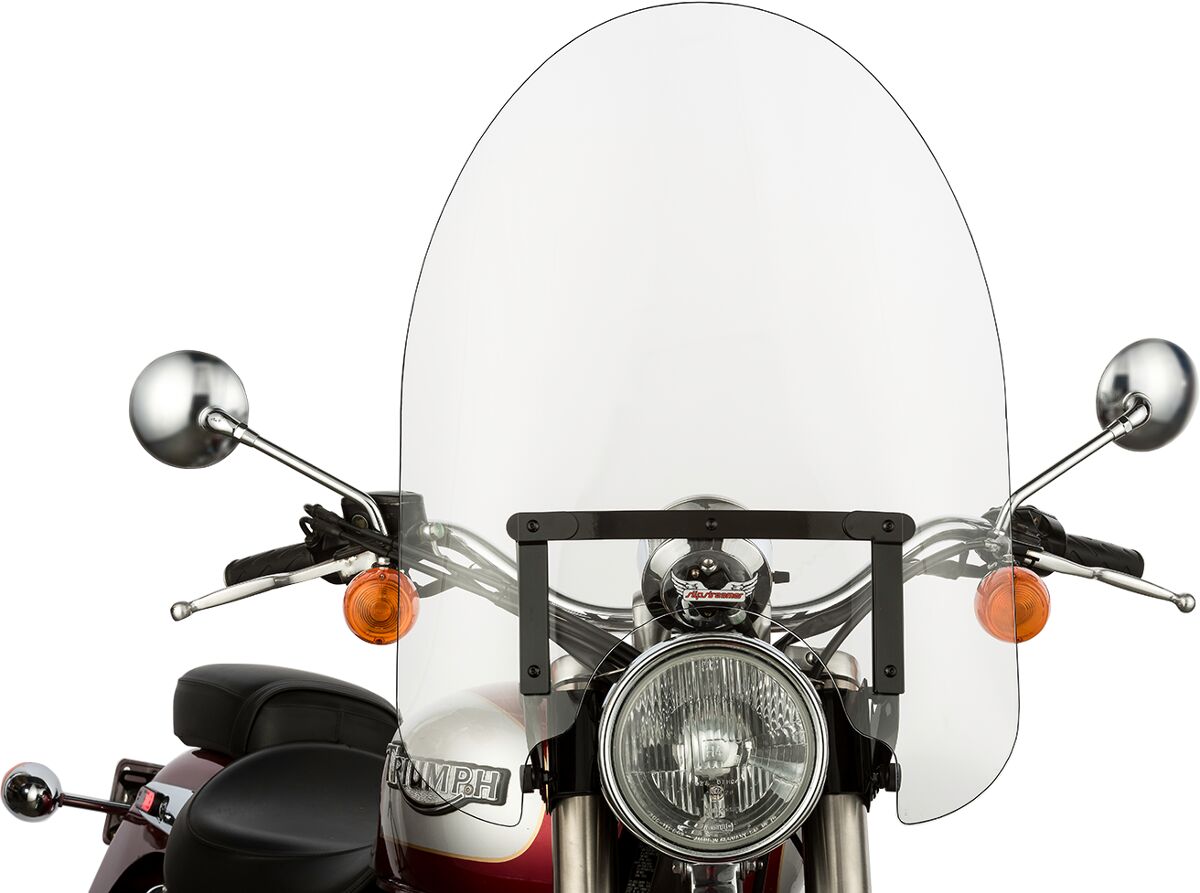 Tuuleklaas Cruisers SS-30, klassikaline, kooniline, läbipaistev | must, 22"