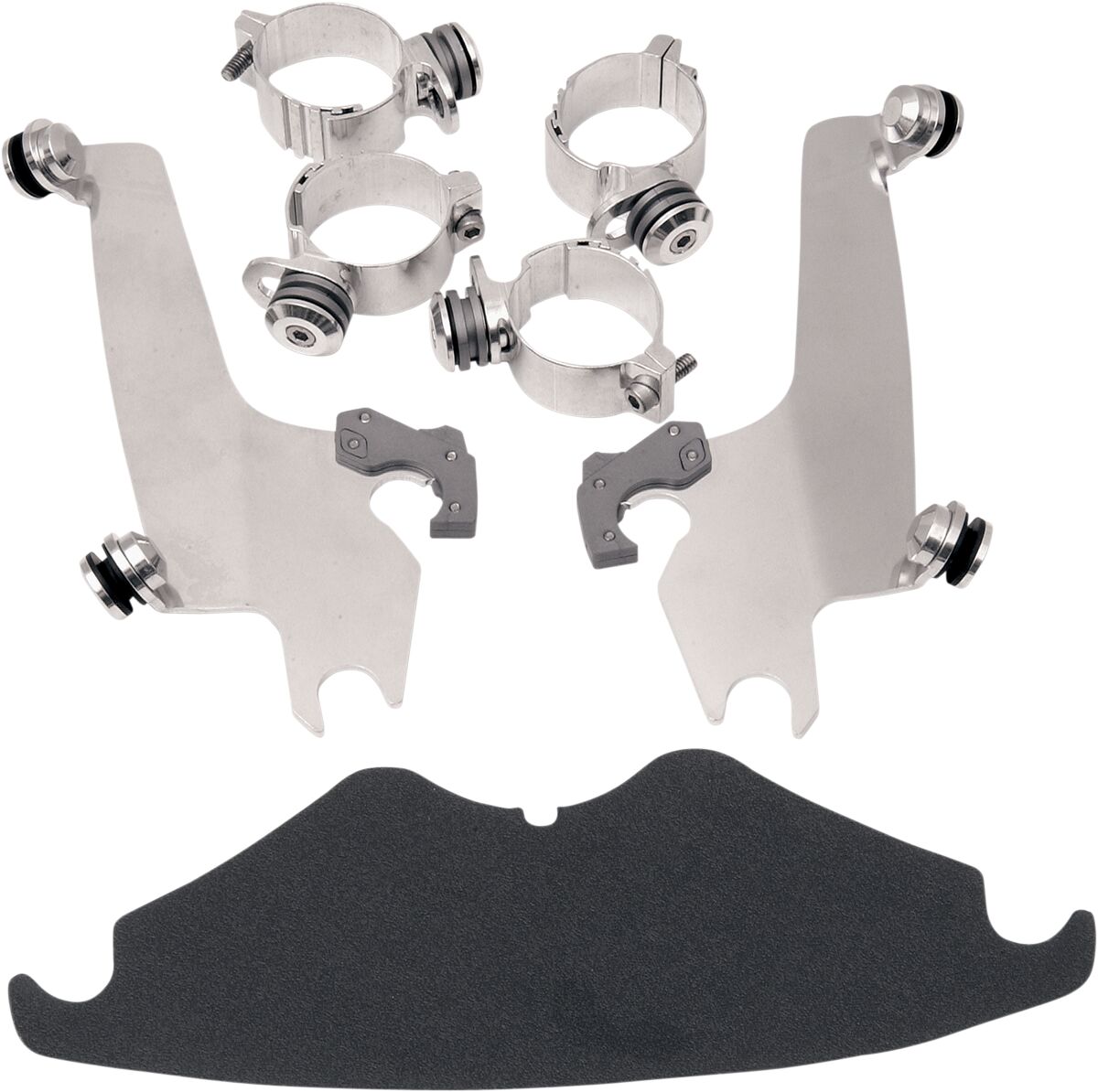MOUNTING KIT TRIGGER-LOCK SPORTSHIELD-WINDSHIELD POLISHED