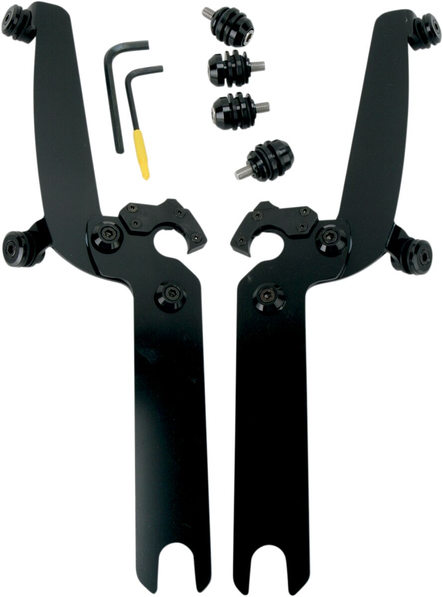 MOUNTING KIT TRIGGER-LOCK SPORTSHIELD-WINDSHIELD BLACK