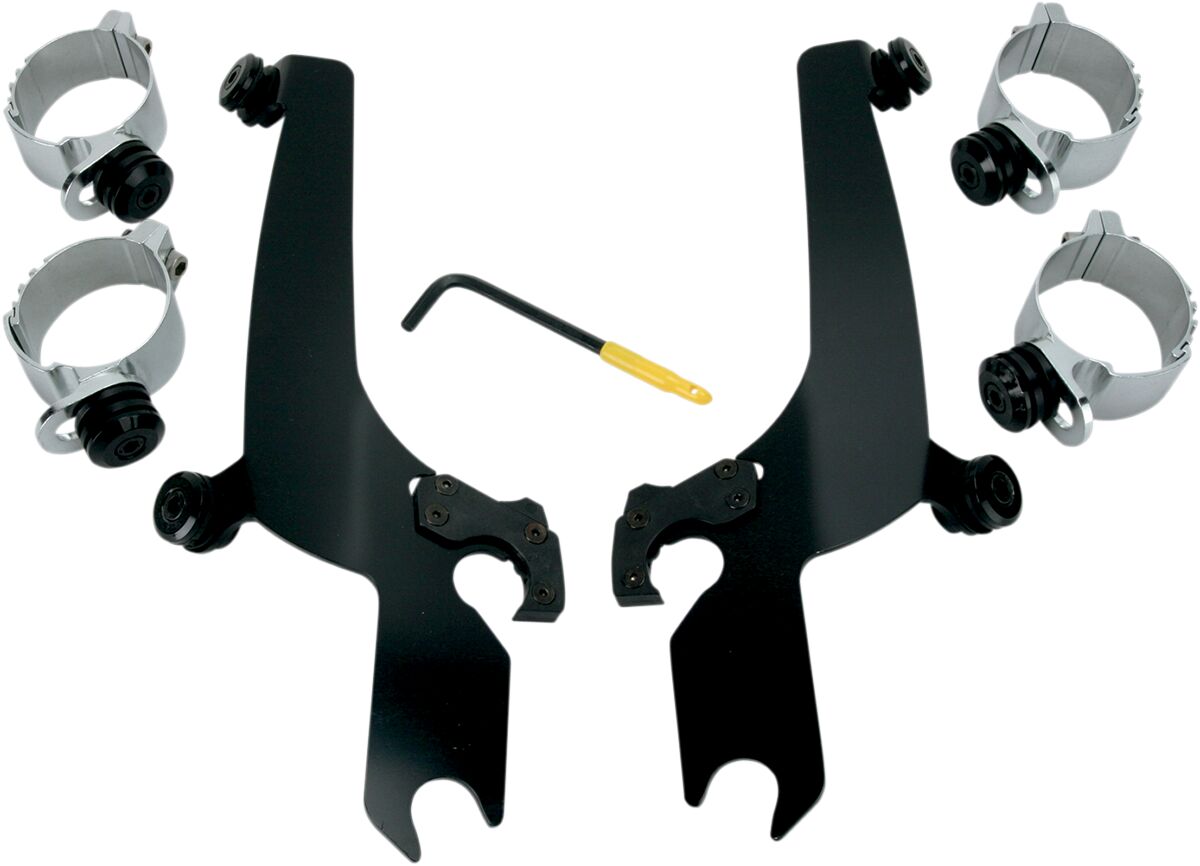 MOUNTING KIT TRIGGER-LOCK SPORTSHIELD-WINDSHIELD BLACK