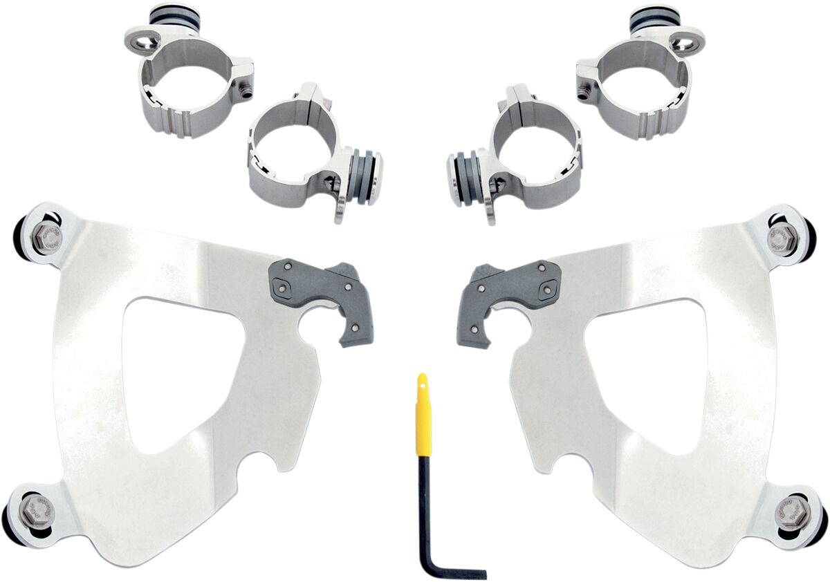 MOUNTING KIT TRIGGER-LOCK GAUNTLET FAIRING POLISHED