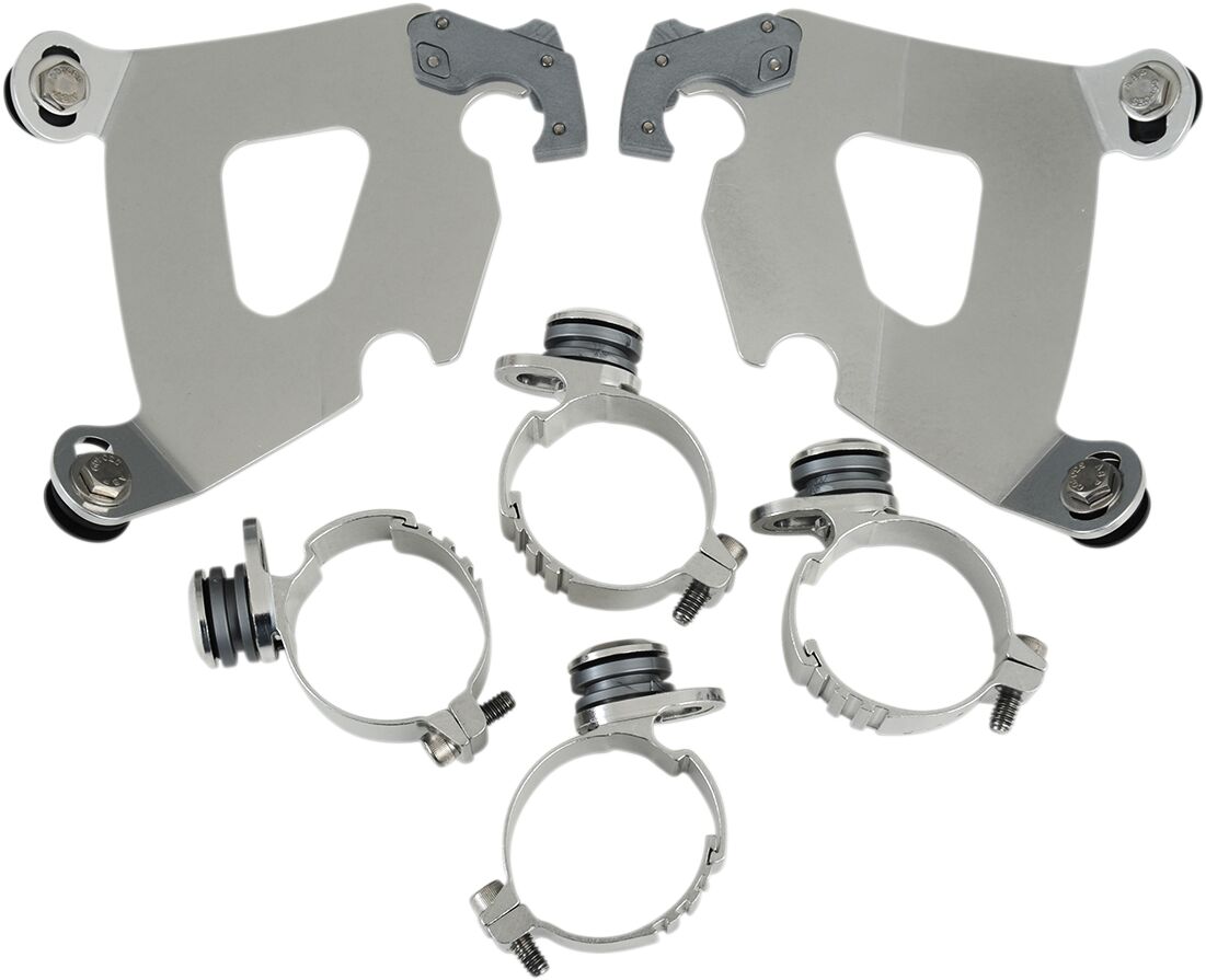 MOUNTING KIT TRIGGER-LOCK BULLET-FAIRING POLISHED