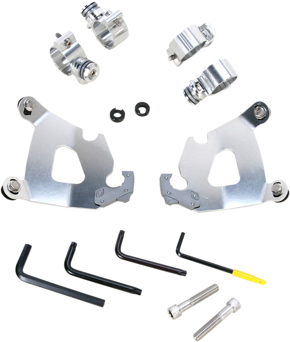 MOUNTING KIT TRIGGER-LOCK BULLET-FAIRING POLISHED