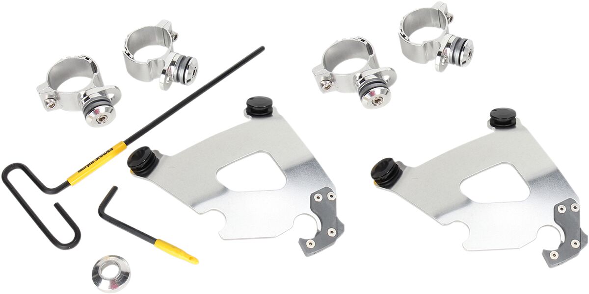 MOUNTING KIT TRIGGER-LOCK BULLET-FAIRING POLISHED