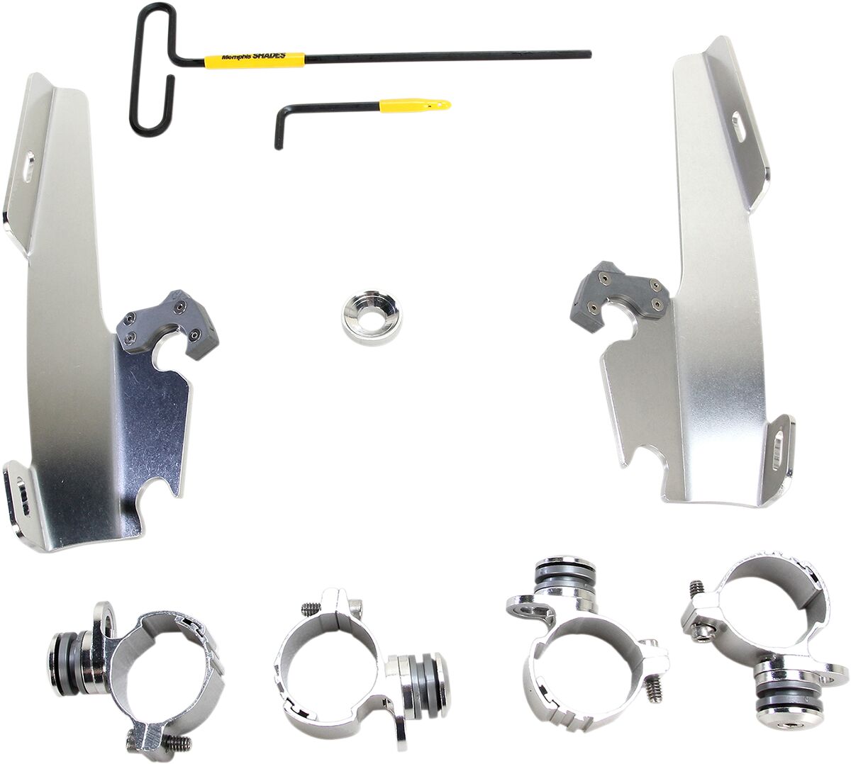 MOUNTING KIT TRIGGER-LOCK BATWING-FAIRING POLISHED