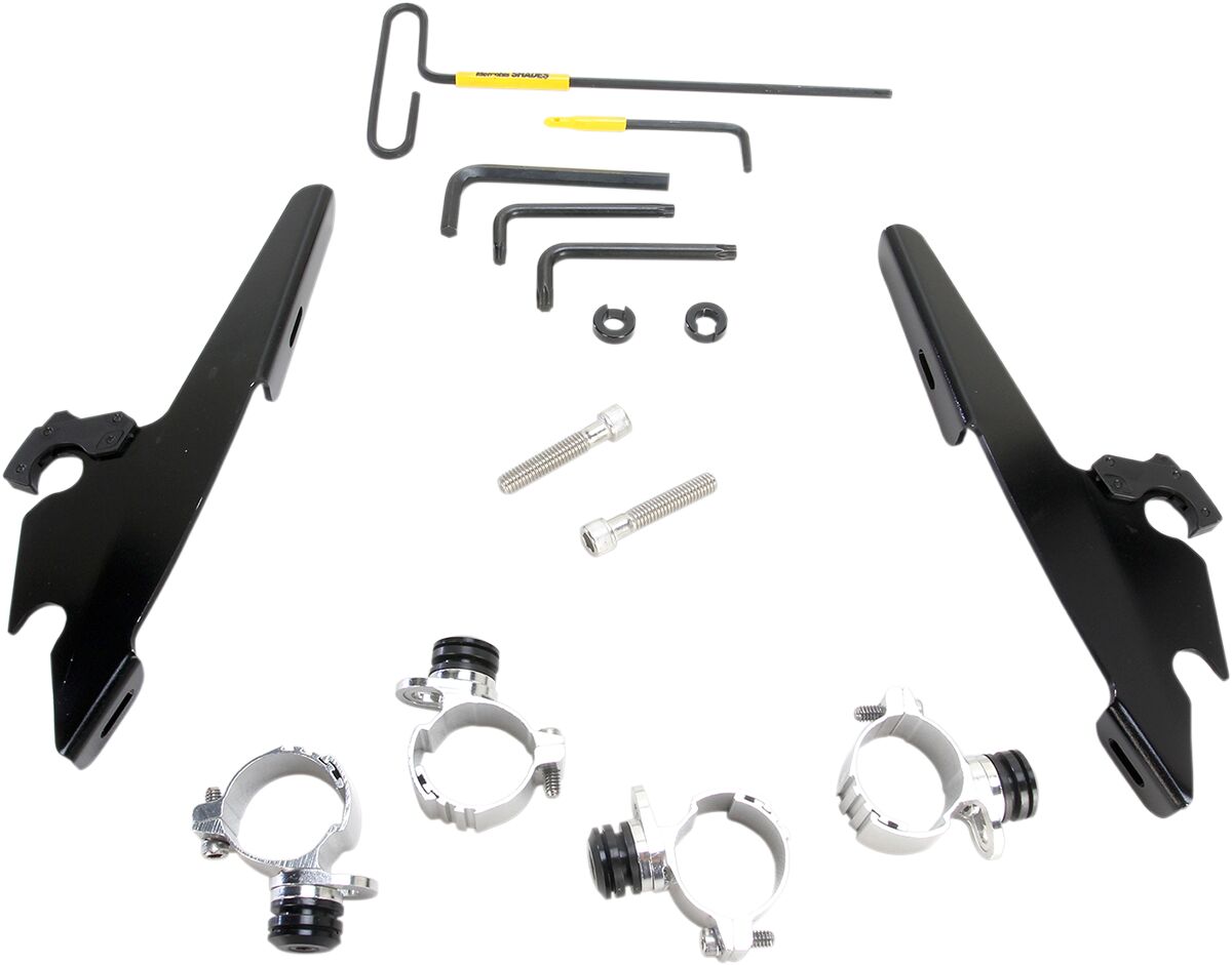 MOUNTING KIT TRIGGER-LOCK BATWING-FAIRING BLACK