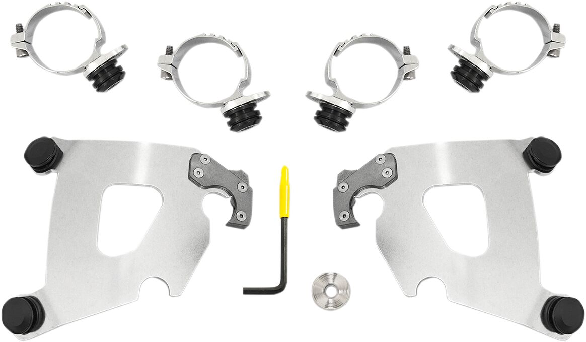 MOUNTING KIT TRIGGER-LOCK BULLET-FAIRING POLISHED