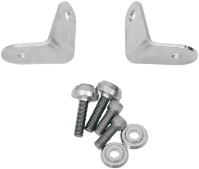 TURN SIGNAL RELOCATION KIT COVERED FORK W/ OEM LIGHTBAR HD FATBOY/HERITAGE
