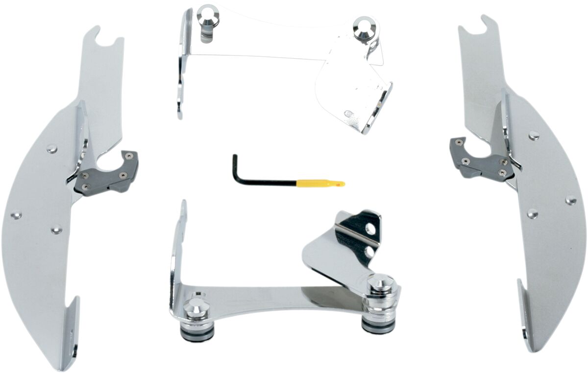 MOUNTING KIT TRIGGER-LOCK BATWING-FAIRING POLISHED