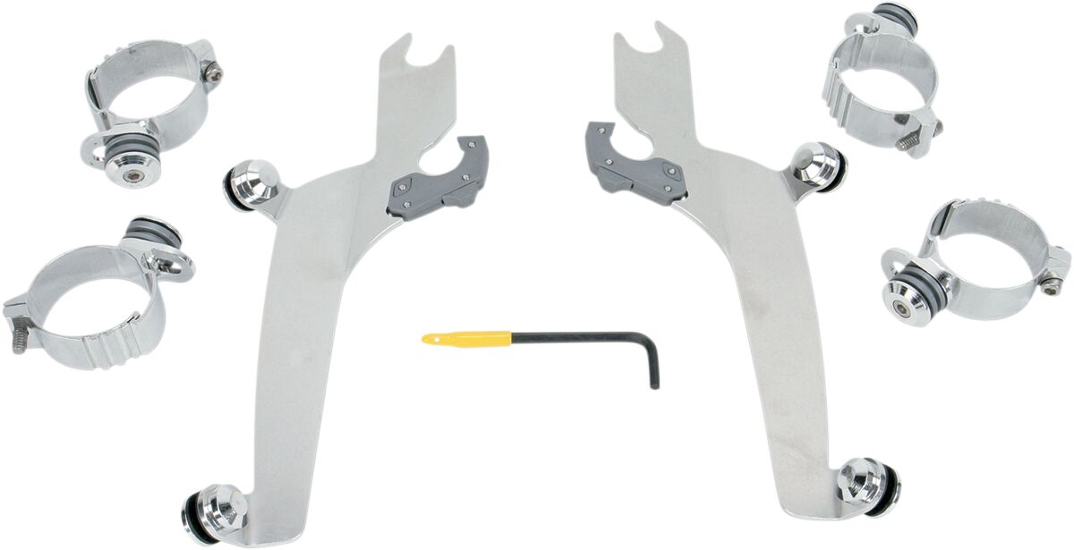 MOUNTING KIT TRIGGER-LOCK SPORTSHIELD-WINDSHIELD POLISHED