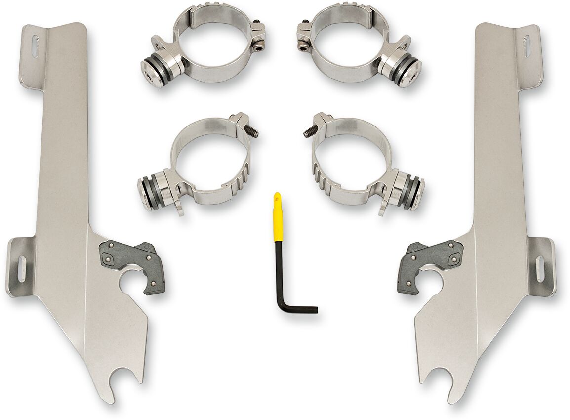 MOUNTING KIT TRIGGER-LOCK BATWING-FAIRING POLISHED