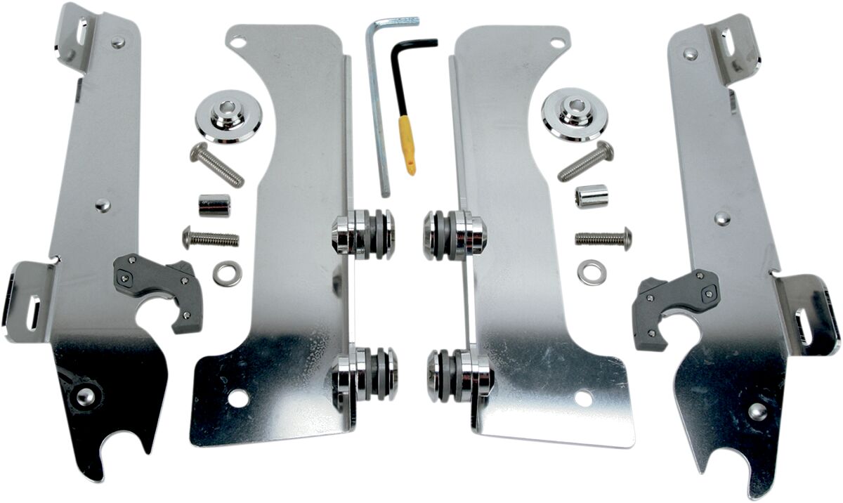 MOUNTING KIT TRIGGER-LOCK BATWING-FAIRING POLISHED